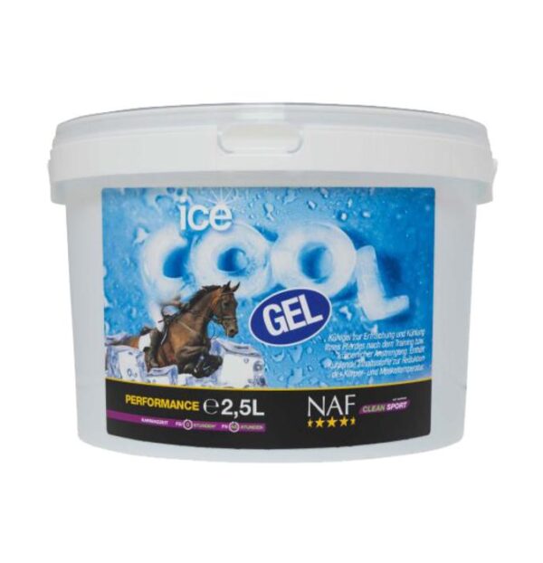 NAF Ice Cool Gel | Kühlgel für Pferde 2,5 Liter