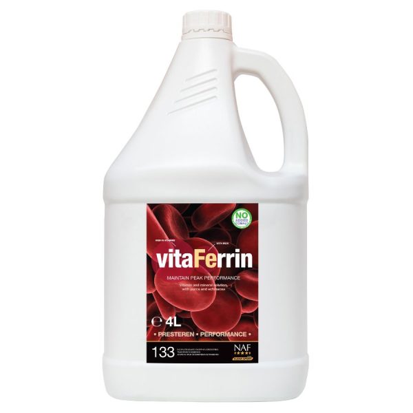 NAF vitaFerrin | bei Eisenmangel und Hämoglobinmangel - 4 L