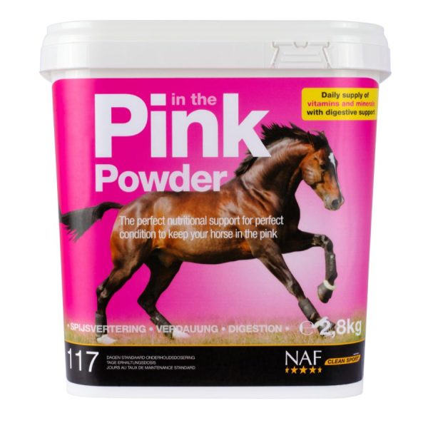 NAF In the Pink Powder 2,8 kg | Mineralfutter fürs Sportpferd