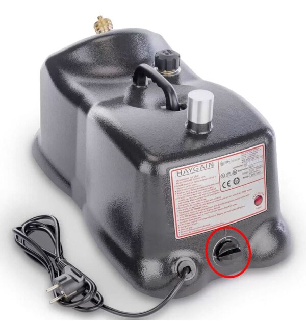 Jiffy Rotary Switch & Knob - Drehschalter zum Ein- und Ausschalten