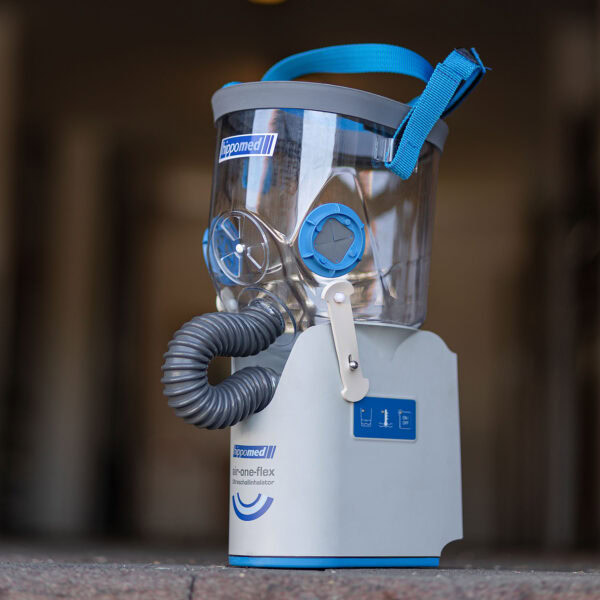 AirOne Flex - akkubetriebener Ultraschallinhalator von Hippomed