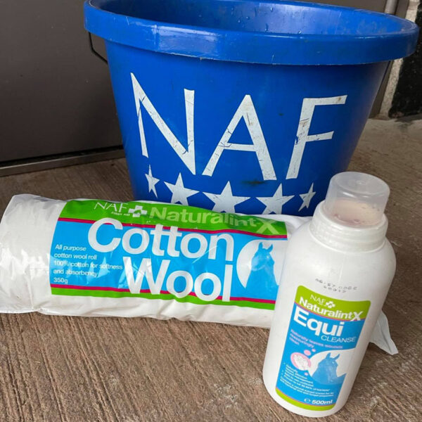 NaturalintX Verbandswatte & Equicleanse