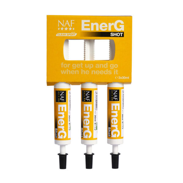 NAF EnerG Shot | Energie fürs Pferd - 3 X 30 ML