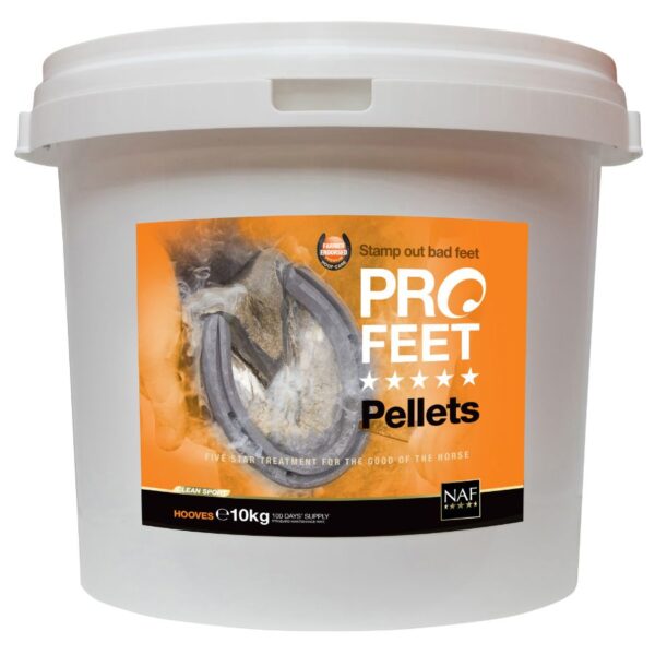 NAF ProFeet Pellets 10 kg | gegen brüchige Hufe