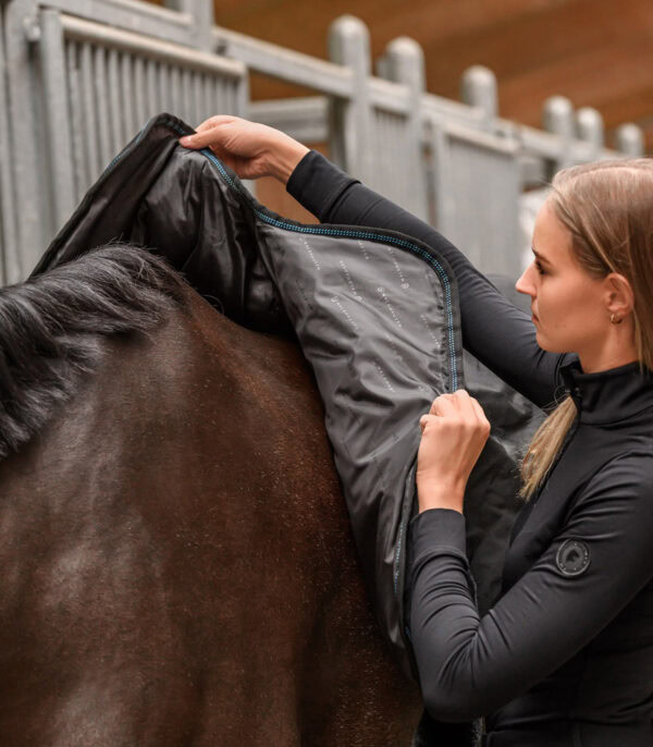 Waldhausen TecSupreme Heiz- und Massagedecke am Pferd